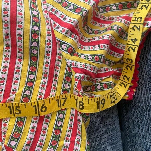 Vintage 60’s 70’s patchwork style cotton dress - Picture 4 of 5